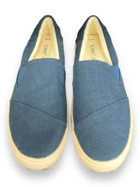 Shoes Flats By Toms In Blue, Size: 7.5